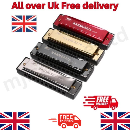 New silver swan harmonica - new,