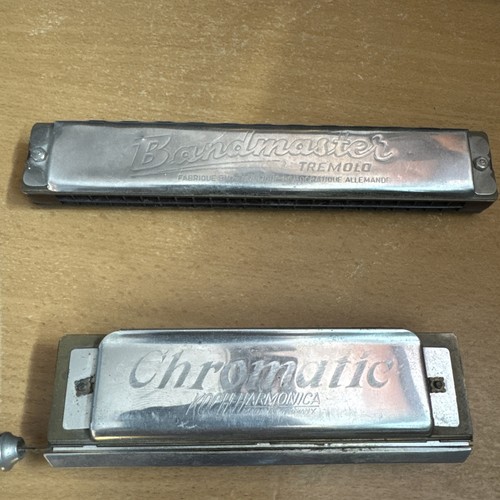 Harmonica chromatic - 2x, “g”