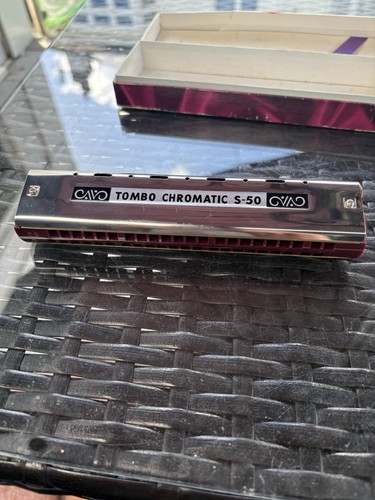 Tombo chromatic harmonica - tombo,
