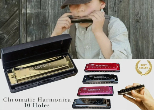 Hole harmonica key - 10, c